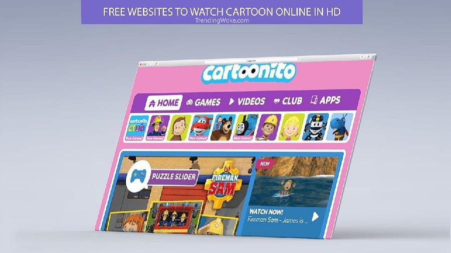 cartoons-on6 Cartoonito is an online community that features cartoons and book-reading stories performed by real children.