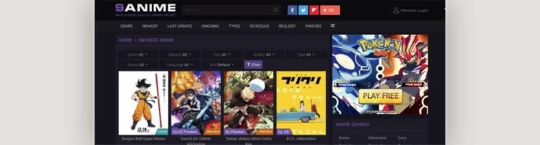 9anime.is a specialized and specified animated content site with all types of movies