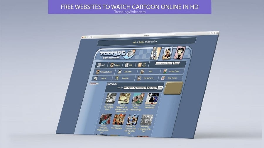 cartoons-on3 Toonjet has joined in on the fun with its selection of cartoons to watch online.