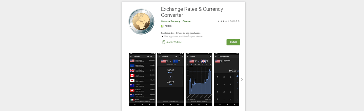 Exchange Rates - Currency Converter